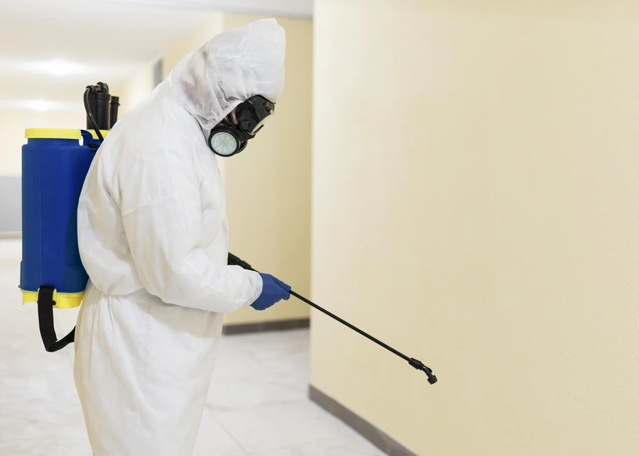 Manhattan apartment building exterior, mold remediation services