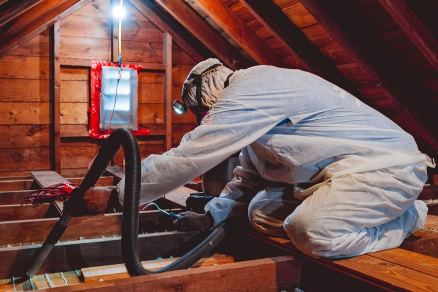 Queens semi-detached home exterior, mold remediation services